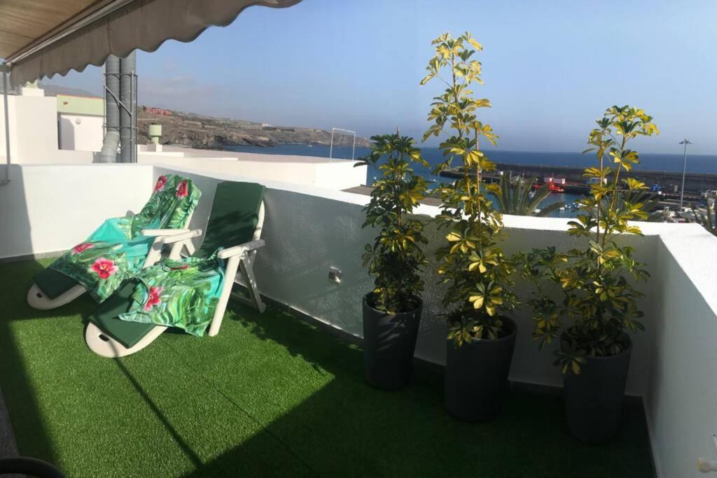 Atico Con Vistas Y Gran Terraza Apartamento Guía de Isora Exterior foto